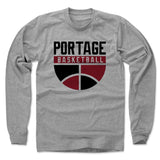 Mens Long Sleeve Heather Gray