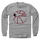 Mens Long Sleeve Heather Gray