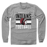 Mens Long Sleeve Heather Gray