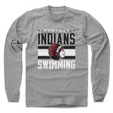 Mens Long Sleeve Heather Gray