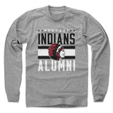 Mens Long Sleeve Heather Gray