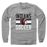 Mens Long Sleeve Heather Gray