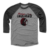 Mens Baseball T-Shirt Black / Heather Gray