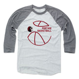 Mens Baseball T-Shirt Heather Gray / Ash