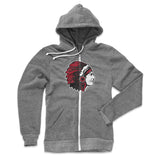 Mens Zip Hoodie Heather Gray