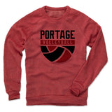 Mens Crew Sweatshirt Red