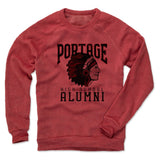 Mens Crew Sweatshirt Red