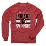 Mens Crew Sweatshirt Red