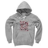 Mens Lace Hoodie Gray