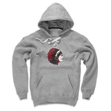 Mens Lace Hoodie Gray