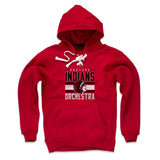 Mens Lace Hoodie Red