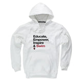 Mens Lace Hoodie White