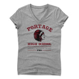 Womens Women's V-Neck Athletic Gray