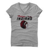 Womens Women's V-Neck Athletic Gray