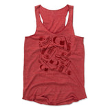 Womens Women's Tank Top Red