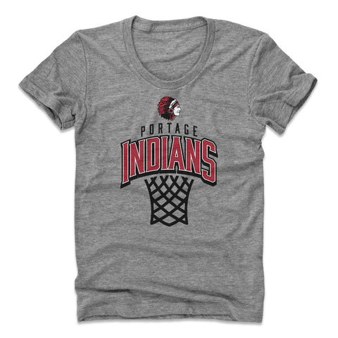 Womens Women's Scoop Neck Athletic Gray