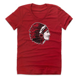 Womens Women's Scoop Neck Red