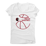 Womens Women's V-Neck White